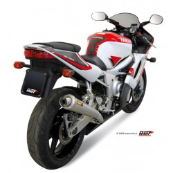 MIVV Yamaha Yzf 600 r6 1999 2002 X-Cone Sport Slip-on RVS (Inox)