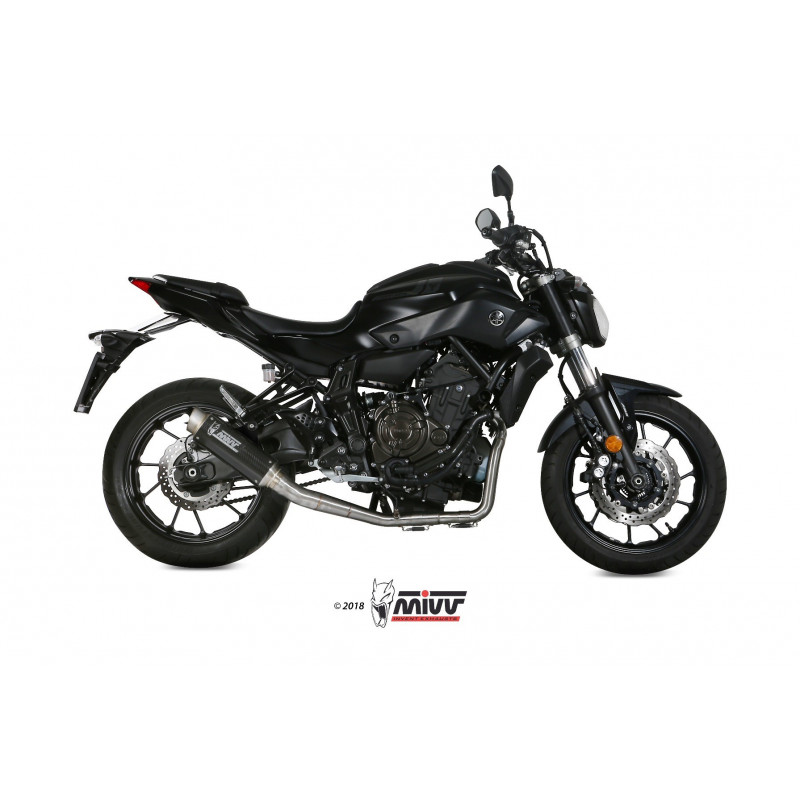 MIVV Yamaha Mt-07 2014 GP PRO Sport Imp. compl./full sys. 2x1 Carbon