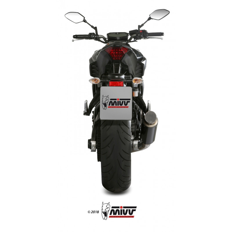 MIVV Yamaha Mt-07 2014 GP PRO Sport Imp. compl./full sys. 2x1 Carbon