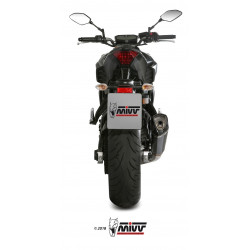 MIVV Yamaha Mt-07 2014 Delta race Sport Imp. compl./full sys. 2x1 Steel black