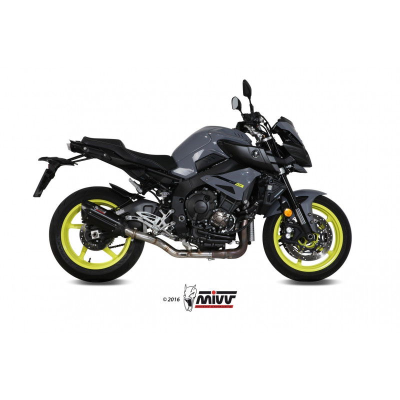 MIVV Yamaha Mt-10 2016 Suono Sport Slip-on Steel black