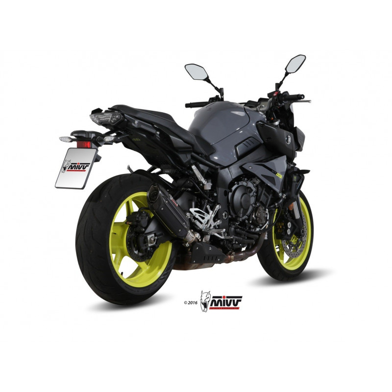 MIVV Yamaha Mt-10 2016 Suono Sport Slip-on Steel black