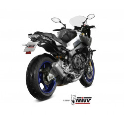 MIVV Yamaha Mt-10 2016 Mk3 Sport Slip-on RVS (Inox)