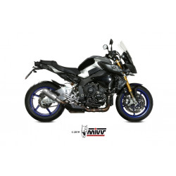 MIVV Yamaha Mt-10 2016 Mk3 Sport Slip-on RVS (Inox)