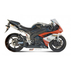 MIVV Yamaha Yzf 1000 r1 2007 2008 Suono Sport 2 slip-on RVS met Carbon eindkap