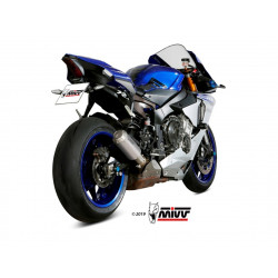 MIVV Yamaha Yzf 1000 r1 2015 Mk3 Sport Slip-on RVS (Inox)