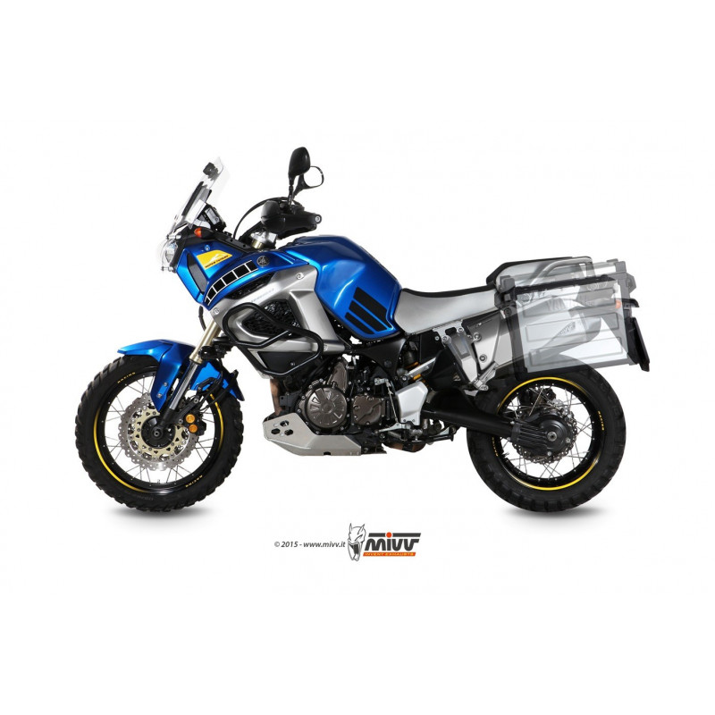 MIVV Yamaha Xt 1200 z Super Tenere 2010 Speed Edge Sport Slip-on RVS met Carbon eindkap