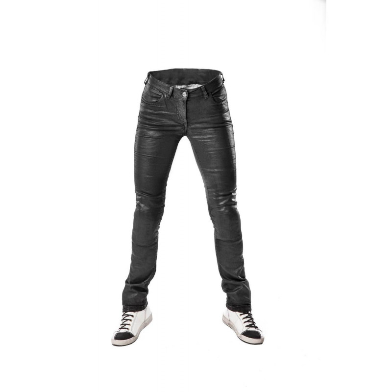 City Nomad Motorjeans Karen Wax maat LXL