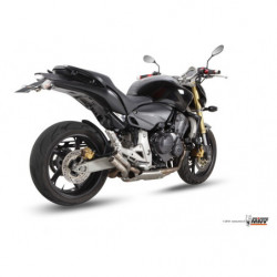 MIVV Honda Cbr 600 f 2011 2013 Double Gun Sport Slip-On Full Titanium