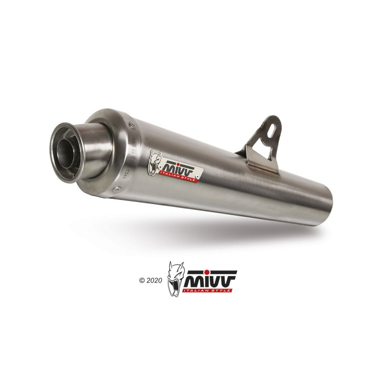 MIVV Aprilia Rsv 1000 1998 2003 X-Cone Sport Slip-on RVS (Inox)