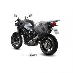 MIVV Bmw F 800 r / gt 2009 Speed Edge Sport Slip-on Steel black
