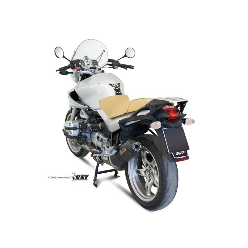 MIVV Bmw R 1150 r 2000 2006 Oval Sport Slip-on Carbon met Carbon eindkap