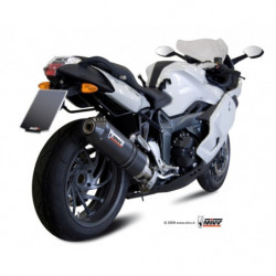 MIVV Bmw K 1300 r 2009 2016 Oval Sport Slip-on Carbon met Carbon eindkap