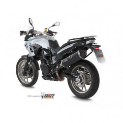 MIVV Bmw F 700 gs 2012 Speed Edge Sport Slip-on Steel black