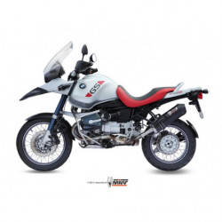 MIVV Bmw R 1150 gs / adventure 1999 2003 Oval Sport Slip-on Carbon met Carbon eindkap