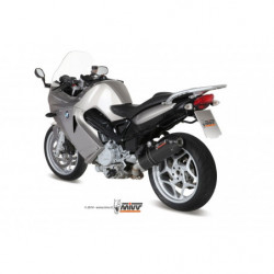 MIVV Bmw F 800 s / st 2006 2012 Oval Sport Slip-on Carbon met Carbon eindkap