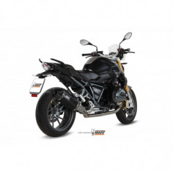 MIVV Bmw R 1200 r / rs 2015 Speed Edge Sport Slip-on Steel black