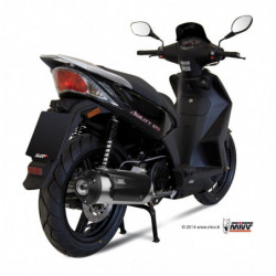 MIVV Kymco Agility 125 2008 2012 - Urban Imp. compl./full sys. 1x1 RVS (Inox)