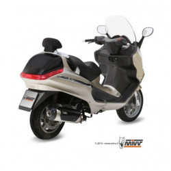 MIVV Piaggio X9 250 2006 2006 - Urban Imp. compl./full sys. 1x1 RVS (Inox)