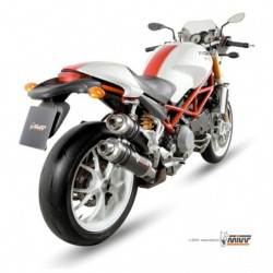 MIVV Ducati Monster s4rs 2006 2008 GP Sport 2 slip-on Carbon