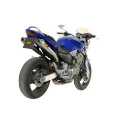 MIVV Honda Hornet 900 2002 2006 X-Cone Sport 2 slip-on RVS (Inox)
