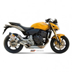 MIVV Honda Cbr 600 f 2011 2013 Suono Sport Slip-on RVS met Carbon eindkap