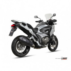 MIVV Honda Crosstourer 2012 Speed Edge Sport Slip-on Steel black
