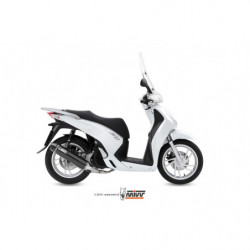 MIVV Honda Sh 125 2013 2016 Stronger Sport Imp. compl./full sys. 1x1 Steel black