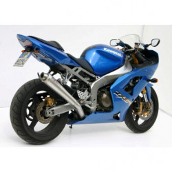 MIVV Kawasaki Zx-6 RR 2003 2004 X-Cone Sport Slip-on RVS (Inox)