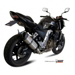 MIVV Kawasaki Z 750 2004 2006 Suono Sport Slip-on RVS met Carbon eindkap
