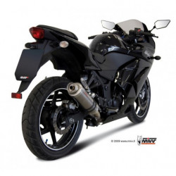 MIVV Kawasaki Ninja 250r 2008 2013 GP Sport Slip-on Titanium