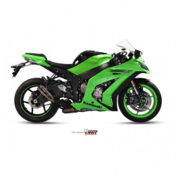 MIVV Kawasaki Zx-10 r 2011 2015 Double Gun Sport Slip-On Full Titanium