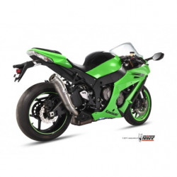 MIVV Kawasaki Zx-10 r 2011 2015 Ghibli Sport Slip-on RVS (Inox)