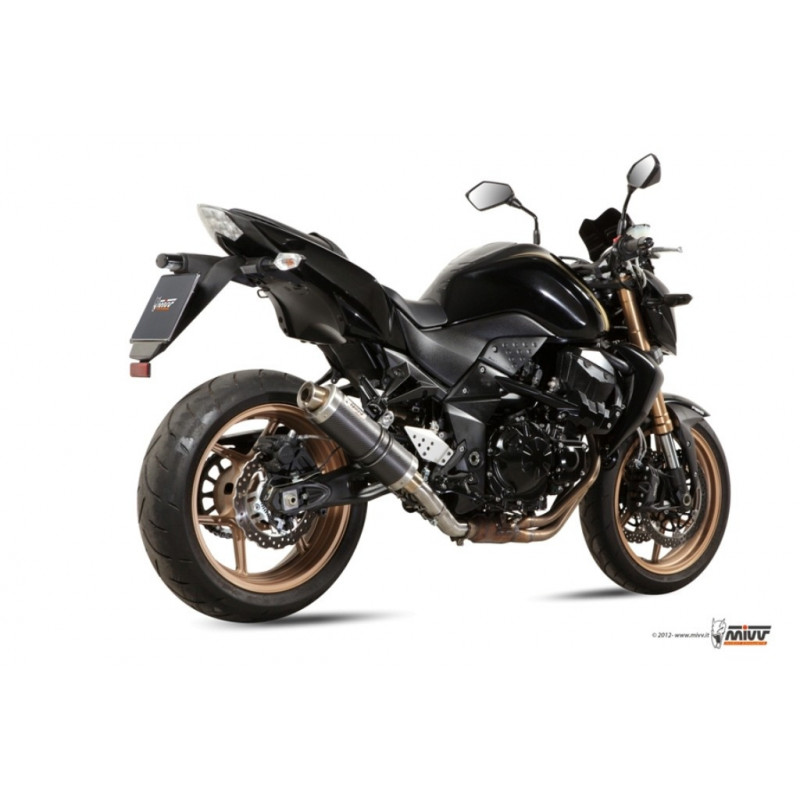 MIVV Kawasaki Z 750 r 2011 2014 GP Sport Slip-on Carbon