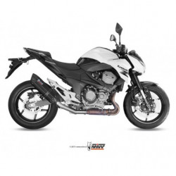 MIVV Kawasaki Z 800 e 2013 2016 Suono Sport Slip-on Steel black