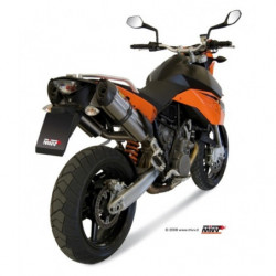 MIVV Suono Rvs KTM LC8 950 Supermoto R ´05/06 - 990 Supermoto R ´07/13 Kat