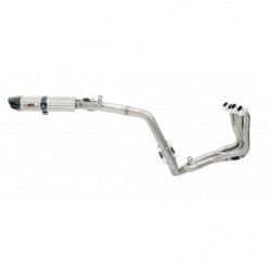 MIVV Honda Cbr 600 RR 2007 2012 Suono Power evo Imp. compl./full sys. 4x2x1 Full titanium carbon caps