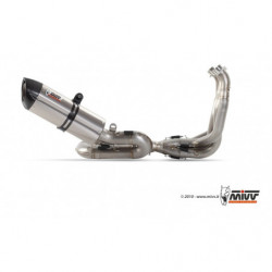 MIVV Honda Cbr 1000 RR 2008 2013 Suono Power evo Imp. compl./full sys. 4x2x1 Full titanium carbon caps