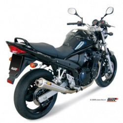 MIVV Suzuki Gsf 650 bandit 2005 2006 X-Cone Sport Slip-on RVS (Inox)
