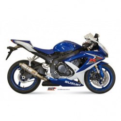 MIVV Suzuki GSX-R 600 2008 2010 GP Sport Slip-on Titanium