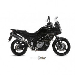 MIVV Suzuki DL V-Strom 650 2012 2016 Speed Edge Sport Slip-on Steel black