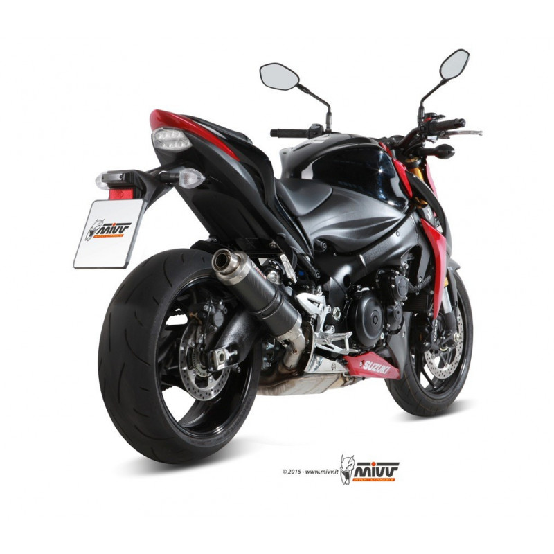 MIVV Suzuki Gsx-s 1000 2015 GP Sport Slip-on Carbon