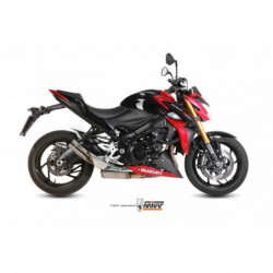 MIVV Suzuki Gsx-s 1000 2015 Double Gun Sport Slip-On Full Titanium