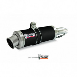 MIVV Suzuki Gsx-s 1000 2015 GP Sport Slip-on Steel black