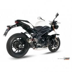 MIVV Triumph Speed triple 2011 2015 GP Sport Slip-on Carbon