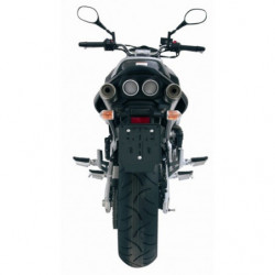 MIVV Suzuki Gsr 600 2006 2010 X-Cone Sport 2 slip-on RVS (Inox)