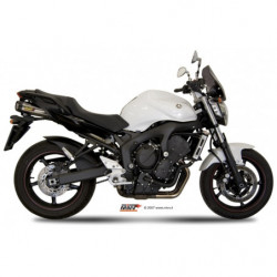 MIVV Yamaha Fz6 / fz6 fazer 2004 2011 Suono Sport 2 slip-on RVS met Carbon eindkap
