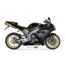 MIVV Yamaha Yzf 1000 r1 2004 2006 Suono Sport 2 slip-on RVS met Carbon eindkap
