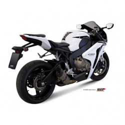 MIVV Honda Cbr 1000 RR 2008 2013 Suono Power steel Imp. compl./full sys. 4x2x1 RVS met Carbon eindkap