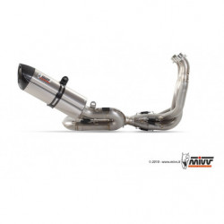 MIVV Honda Cbr 1000 RR 2008 2013 Suono Power steel Imp. compl./full sys. 4x2x1 RVS met Carbon eindkap